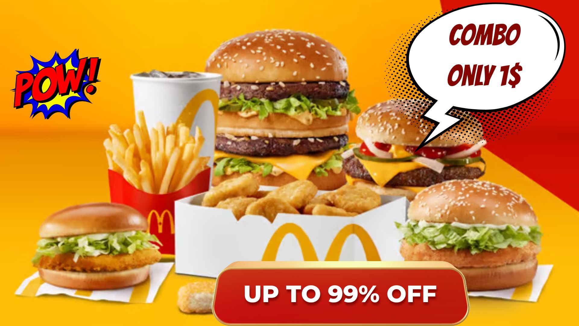 Super Saver Big Mac Combo – For Just $1: The Ultimate Fast Food Deal You Can’t Miss!