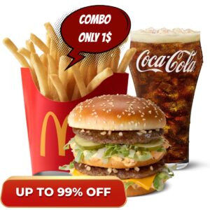 Super Saver Big Mac Combo – For Just $1: The Ultimate Fast Food Deal You Can’t Miss!